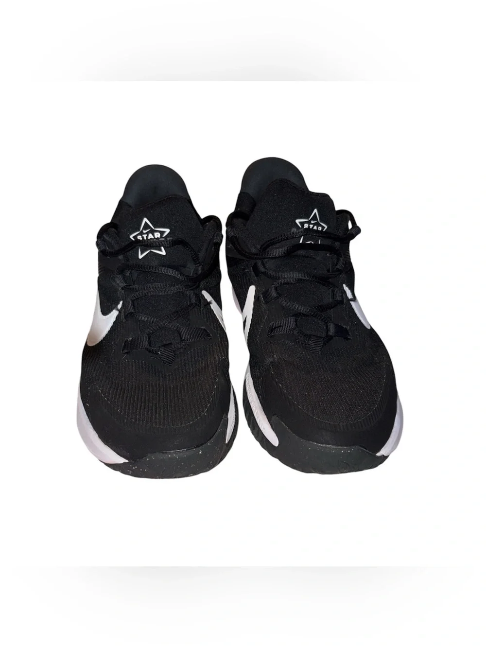 Nike Star Runner 4 GS Black White Anthracite Running Shoes Size 6Y